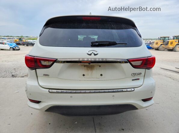 5N1DL0MM4LC534526 2020 INFINITI QX60 White Vista trasera