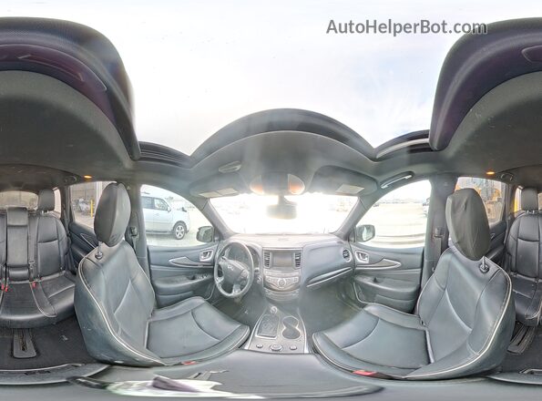 5N1DL0MM4LC534526 2020 INFINITI QX60 White Vista interior de 360 grados