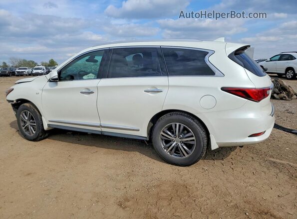 5N1DL0MM5HC517080 2017 INFINITI QX60 Белый Задняя левая четверть