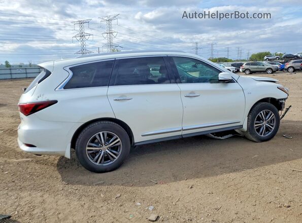 5N1DL0MM5HC517080 2017 INFINITI QX60 Белый Задняя правая четверть