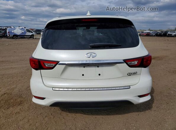 5N1DL0MM5HC517080 2017 INFINITI QX60 Белый Вид сзади