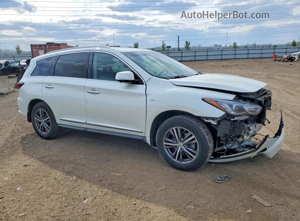 5N1DL0MM5HC517080 2017 INFINITI QX60 Белый Передняя правая четверть