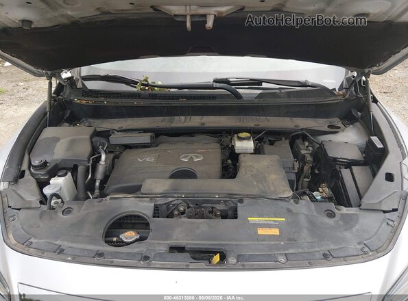 5N1DL0MM5JC503749 2018 INFINITI QX60 Silver Вид ззаду