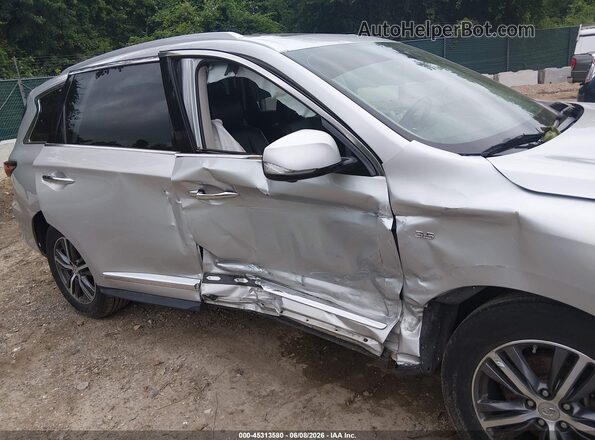 5N1DL0MM5JC503749 2018 INFINITI QX60 Silver Вид спереду