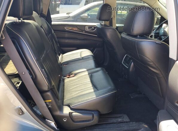 5N1DL0MM5JC504383 2018 INFINITI QX60 Blue Vista interior trasera