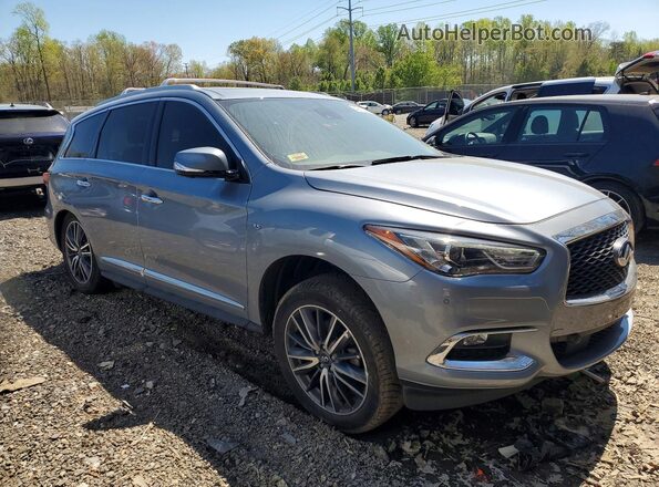 5N1DL0MM5JC504383 2018 INFINITI QX60 Blue Delantero derecho