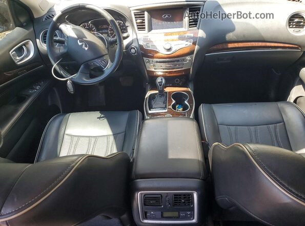 5N1DL0MM5JC504383 2018 INFINITI QX60 Blue Vista del salpicadero