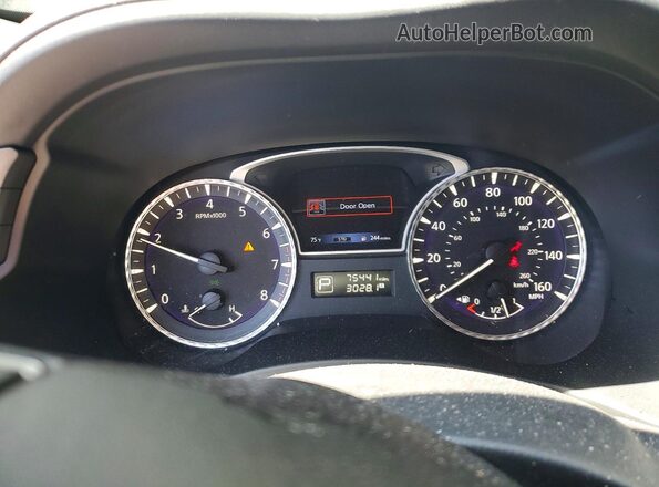 5N1DL0MM5JC504383 2018 INFINITI QX60 Blue Vista del cuadro de instrumentos
