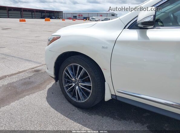5N1DL0MM5JC507736 2018 INFINITI QX60 Белый Вид спереди