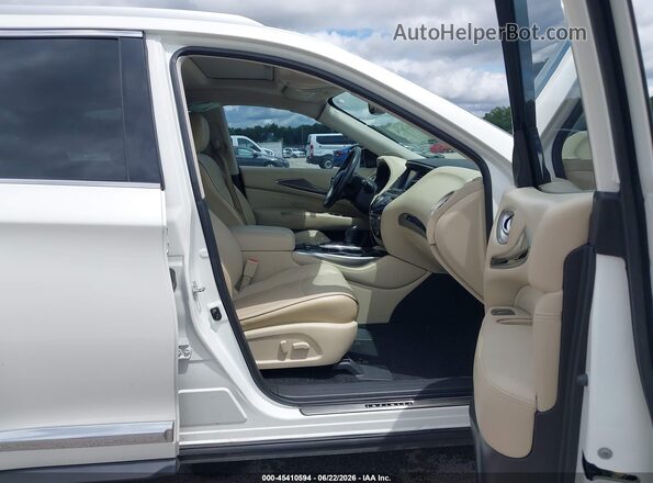 5N1DL0MM5JC507736 2018 INFINITI QX60 Белый Вид салона спереди