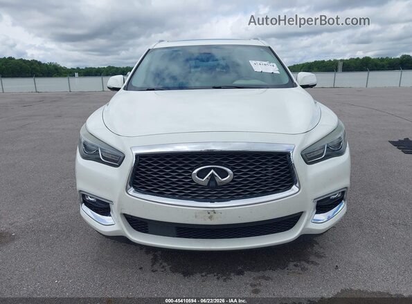 5N1DL0MM5JC507736 2018 INFINITI QX60 Белый Вид щитка приборов