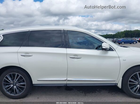 5N1DL0MM5JC507736 2018 INFINITI QX60 Белый Вид задней части салона