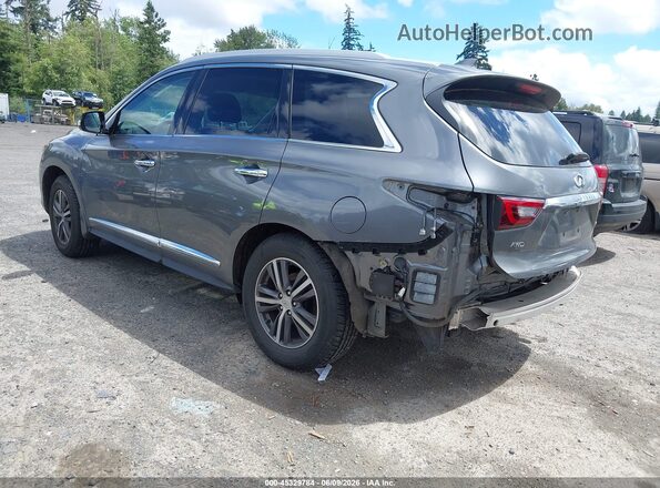 5N1DL0MM5KC559451 2019 INFINITI QX60 Gray Задня ліва чверть