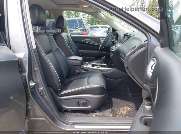 5N1DL0MM5KC559451 2019 INFINITI QX60 Gray Вид салону спереду