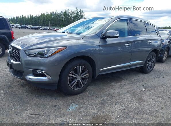 5N1DL0MM5KC559451 2019 INFINITI QX60 Gray Передня ліва чверть