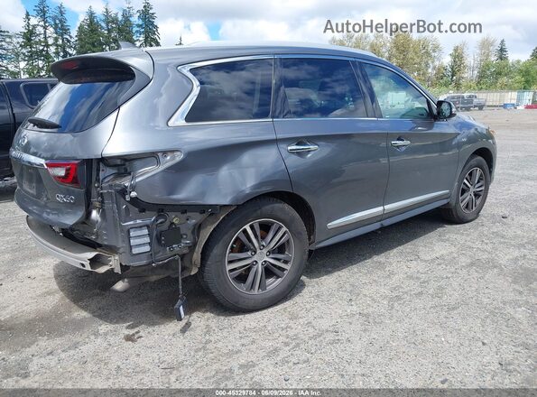 5N1DL0MM5KC559451 2019 INFINITI QX60 Gray Задня права чверть