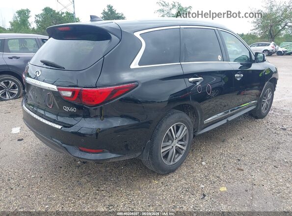5N1DL0MM5KC566447 2019 INFINITI QX60 Black Rear right