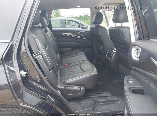 5N1DL0MM5KC566447 2019 INFINITI QX60 Black VIN sticker view