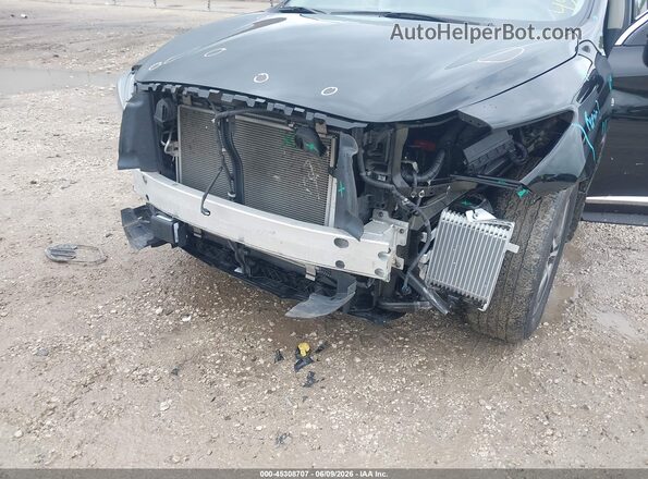 5N1DL0MM5KC566447 2019 INFINITI QX60 Black Front view