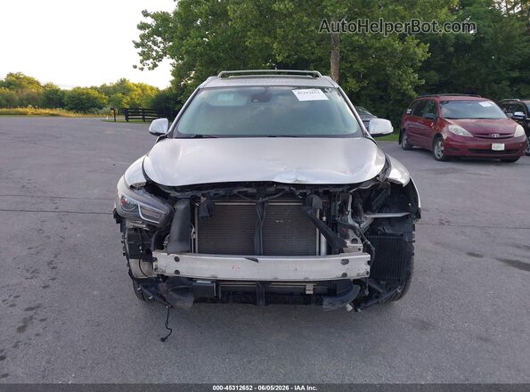 5N1DL0MM5KC567968 2019 INFINITI QX60 Silver უკანა სალონის ხედი