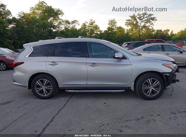 5N1DL0MM5KC567968 2019 INFINITI QX60 Silver სალონის 360-გრადუსიანი ხედი
