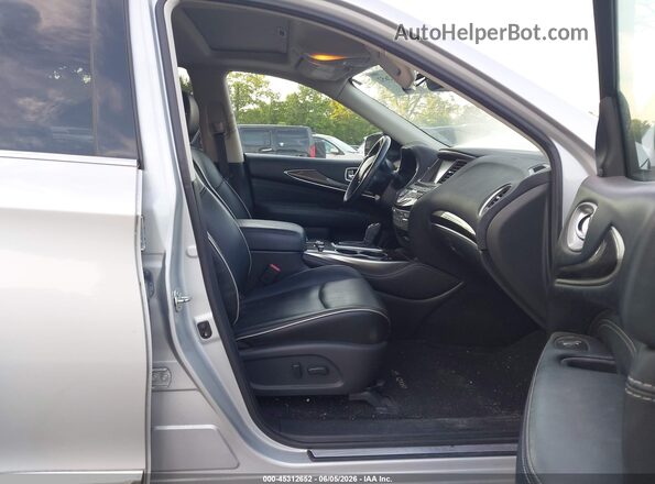 5N1DL0MM5KC567968 2019 INFINITI QX60 Silver წინა სალონის ხედი