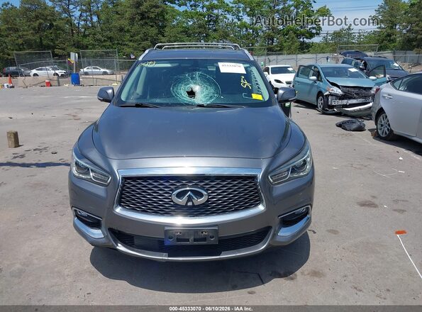 5N1DL0MM5KC569106 2019 INFINITI QX60 Gray Vista frontal