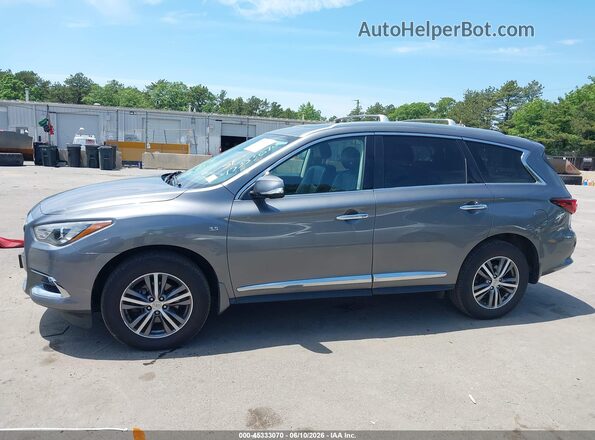 5N1DL0MM5KC569106 2019 INFINITI QX60 Gray Vista interior de 360 grados