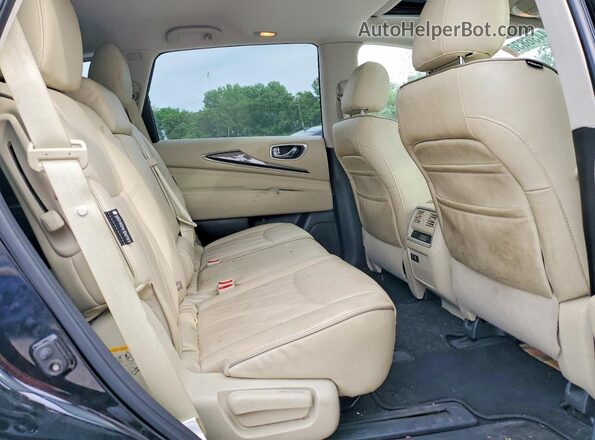 5N1DL0MM5LC518772 2020 INFINITI QX60 Black Vista interior trasera
