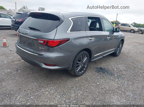 5N1DL0MM5LC530761 2020 INFINITI QX60 Gray Rear right