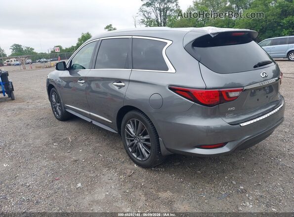 5N1DL0MM5LC530761 2020 INFINITI QX60 Gray Rear left