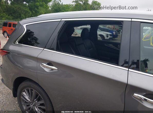 5N1DL0MM5LC530761 2020 INFINITI QX60 Gray Front view