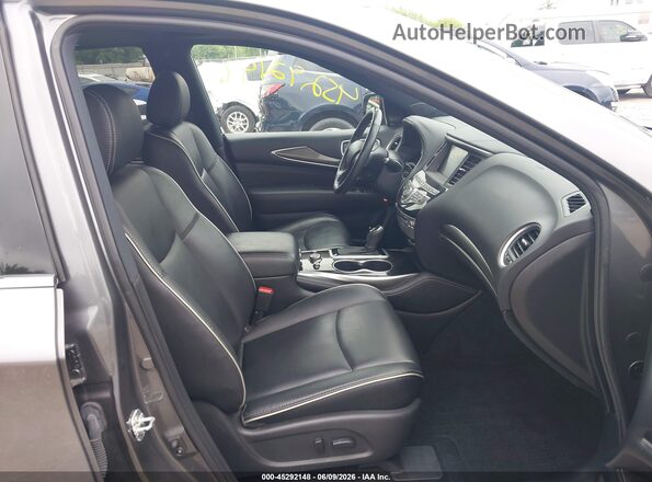 5N1DL0MM5LC530761 2020 INFINITI QX60 Gray Front interior view