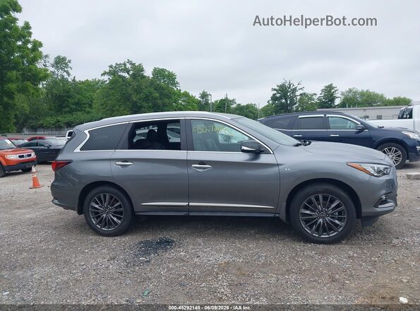 5N1DL0MM5LC530761 2020 INFINITI QX60 Gray Rear interior view
