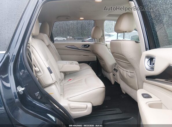 5N1DL0MM5LC535622 2020 INFINITI QX60 Blue Vista de la etiqueta del VIN