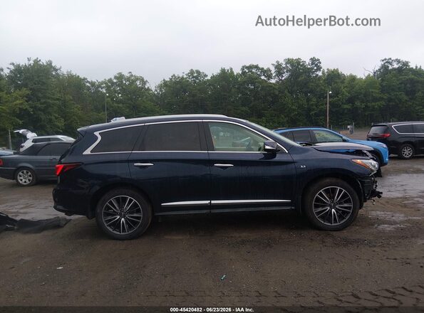 5N1DL0MM5LC535622 2020 INFINITI QX60 Blue Vista interior trasera