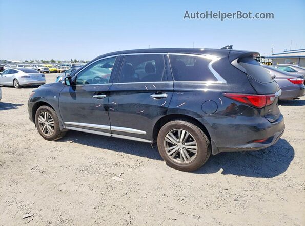 5N1DL0MM5LC548676 2020 INFINITI QX60 Черный Задняя левая четверть