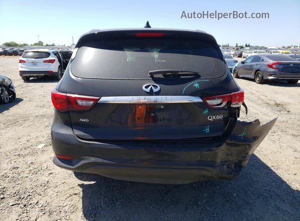 5N1DL0MM5LC548676 2020 INFINITI QX60 Черный Вид сзади