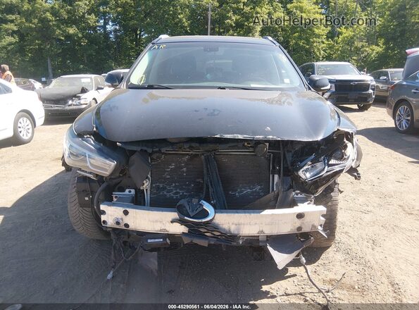 5N1DL0MM6HC510042 2017 INFINITI QX60 Black Widok zestawu wskaźników