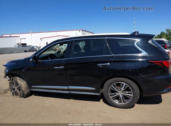 5N1DL0MM6HC510042 2017 INFINITI QX60 Black Widok wnętrza 360 stopni