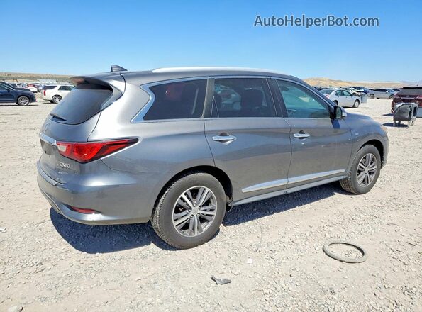 5N1DL0MM6HC516309 2017 INFINITI QX60 Серый Задняя правая четверть