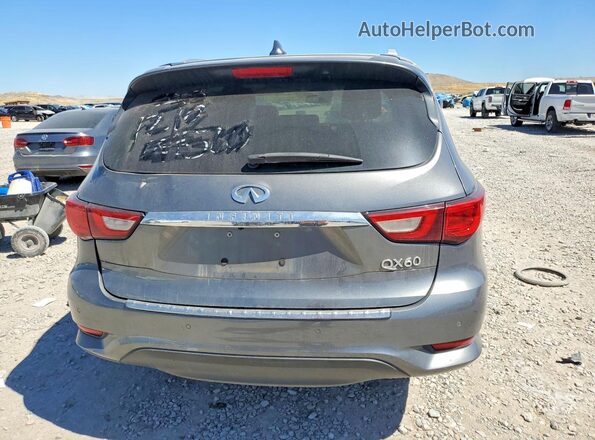 5N1DL0MM6HC516309 2017 INFINITI QX60 Серый Вид сзади