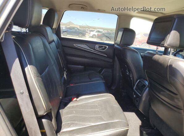 5N1DL0MM6HC516309 2017 INFINITI QX60 Серый Вид задних сидений