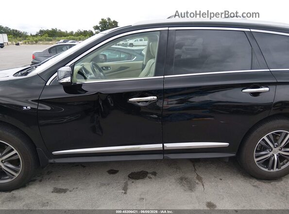 5N1DL0MM6HC554381 2017 INFINITI QX60 Black 360 interior view