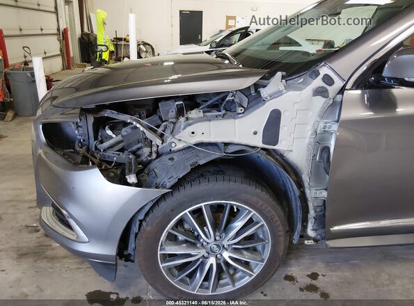 5N1DL0MM6HC556471 2017 INFINITI QX60 Серый Вид спереди