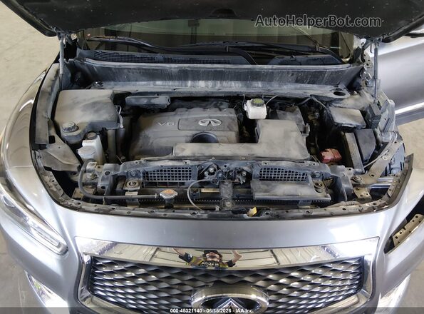5N1DL0MM6HC556471 2017 INFINITI QX60 Серый Вид сзади