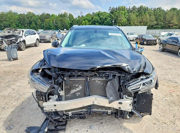 5N1DL0MM6JC500181 2018 INFINITI QX60 Black Вид спереду