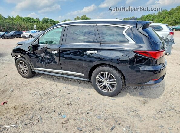 5N1DL0MM6JC500181 2018 INFINITI QX60 Black Задня ліва чверть