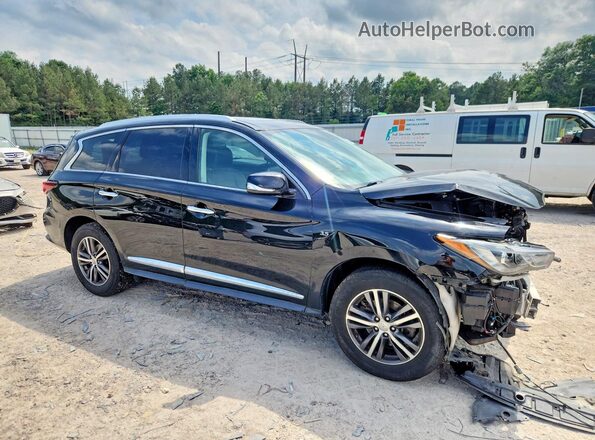 5N1DL0MM6JC500181 2018 INFINITI QX60 Black Передня права чверть