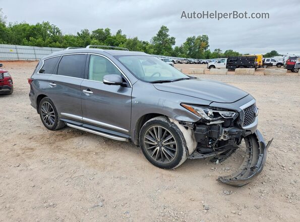 5N1DL0MM6JC503338 2018 INFINITI QX60 Gray Przód prawy
